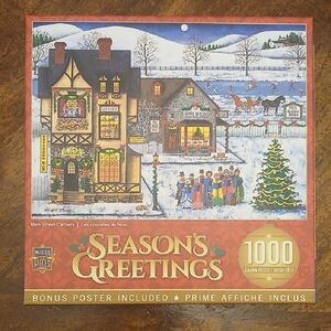 MasterPieces Season's Greetings 1000-Piece Puzzle